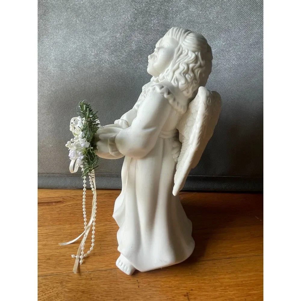 Vintage 1997 Angel Choir Candle Holder 9